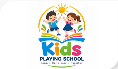 Kids Playing School